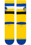 San Francisco Warriors Stance NBA ST Crew Socks Large Men 9-13