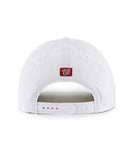 2024 WASHINGTON NATIONALS WHITE DOWNBURST 47 HITCH ADJUSTABLE SNAPBACK