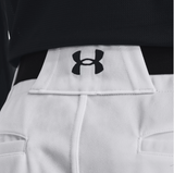 2023 Under Armour Men's White  Black Piped UA Utility Fit Adult Baseball Pants