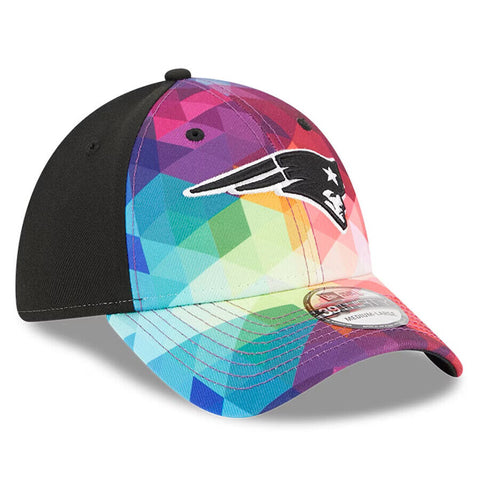 2023 Crucial Catch New England Patriots  New Era 39THIRTY NFL Sideline Hat