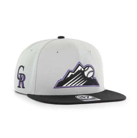 Colorado Rockies 47' MLB Captain Adjustable Snapback Hat