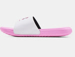 Under Armour Girl's UA Ansa Graphic Fixed Strap Slides Sandals Many Sizes Colors
