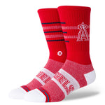 Los Angeles Angles Closer LAA Stance MLB Baseball Crew Socks Large Men's 9-13