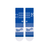 Kansas City Royals Closer KC Stance MLB Baseball Crew Socks Large Men's 9-13