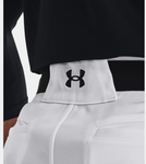 2023 Under Armour Men's White UA Utility Fit Open Bottom Adult Baseball Pants