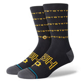 Pittsburgh Pirates CC Crew Stance MLB Baseball Socks Large Men's 9-13