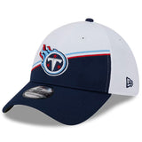 2023 Tennessee Titans New Era 39THIRTY NFL Sideline On-Field Cap Flex Hat