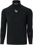 2024 Bauer Neckprotect Compression Hockey Long Sleeve Shirt With Neck Guard Mens