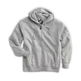 White Bear Men's Heavyweight Hooded Sweatshirt Full Zip Long Sleeve Hoodie 1200