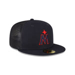 2023 Minnesota Twins M New Era MLB 59FIFTY Fitted On-Field Cap Hat Home Navy