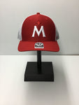 MINNESOTA TWINS RED 47 TRUCKER ADJUSTABLE MESH SNAPBACK HAT