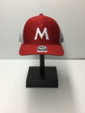 MINNESOTA TWINS RED 47 TRUCKER ADJUSTABLE MESH SNAPBACK HAT