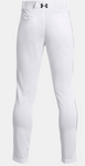 2023 Under Armour Youth Boys White w/ Black Piped UA Utility Baseball Pants