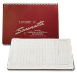 C.S. Peterson's Official Baseball & Softball Scoremaster Scorebooks