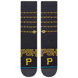 Pittsburgh Pirates CC Crew Stance MLB Baseball Socks Large Men's 9-13