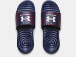 Under Armour Men's UA Ansa Graphic Fixed Strap Slides Sandals Many Colors Sizes