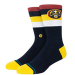 Denver Nuggets Stance NBA ST Crew Socks Large Men 9-13