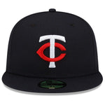 2023 Minnesota Twins TC New Era MLB 59FIFTY Fitted On-Field Cap Hat Home Navy