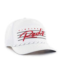 2024 CINCINNATI REDS WHITE DOWNBURST 47 HITCH ADJUSTABLE SNAPBACK