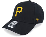 2024 PITTSBURGH PIRATES BLACK 47 MVP ADJUSTABLE SNAPBACK CAP