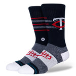 Minnesota Twins Closer MIN Stance MLB Baseball Crew Socks Large Men's 9-13