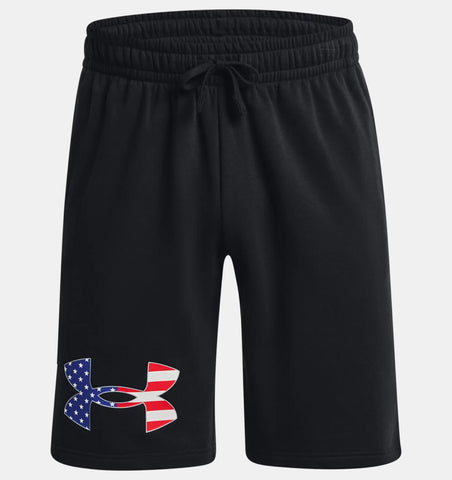 Under Armour Men's UA Freedom Rival Big Flag Logo Casual Workout Fitness Shorts