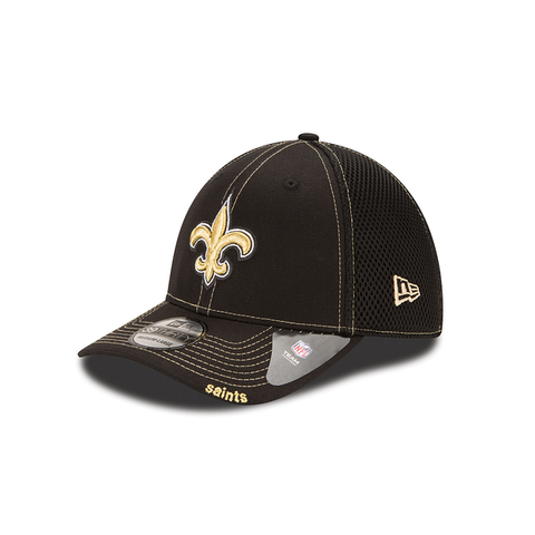 2023 New Orleans Saints New Era NFL Neo 39THIRTY Stretch Fit Flex Mesh Cap Hat