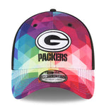 2023 Crucial Catch Green Bay Packers  New Era 39THIRTY NFL Sideline Hat