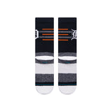 Detroit Tigers Closer DET Stance MLB Baseball Crew Socks Large Men's 9-13