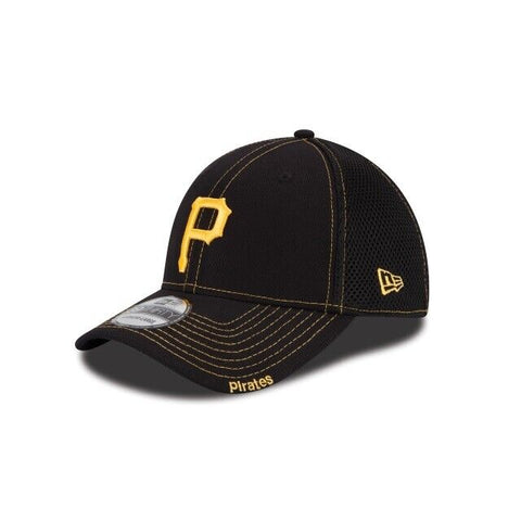 2023 Pittsburgh Pirates New Era MLB Neo 39THIRTY Stretch Fit Flex Mesh Cap Hat