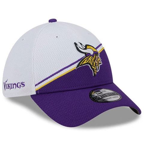 2023 Minnesota Vikings New Era 39THIRTY NFL Sideline On-Field Cap Flex Hat