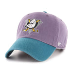 Anaheim Mighty Ducks '47 Brand NHL Clean Up Adjustable Strapback Hat Dad Cap