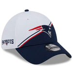 2023 New England Patriots New Era 39THIRTY NFL Sideline On-Field Cap Flex Hat