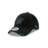 2023 Miami Marlins M New Era MLB Neo 39THIRTY Stretch Fit Flex Mesh Back Cap Hat