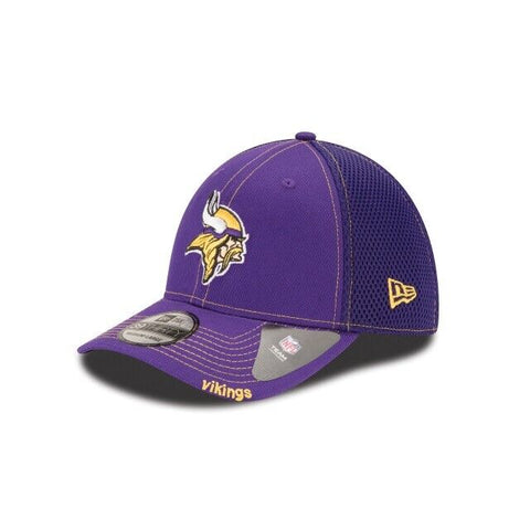 2023 Minnesota Vikings New Era NFL Neo 39THIRTY Stretch Fit Flex Mesh Cap Hat