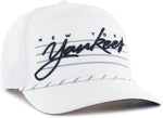 New York Yankees '47 Brand MLB Rope Hitch Adjustable Snapback Hat White