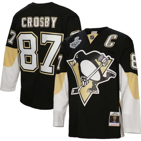 Sidney Crosby Pittsburgh Penguins Mitchell & Ness Authentic 2008 NHL Jersey