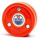 Green Biscuit NHL Street Hockey Training Puck Stick Handling Edmonton Oilers