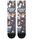 Stance X Family Guy Collaboration  Socks In Black Large Men's 9-13