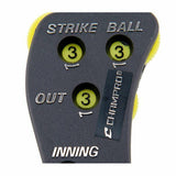 Champro 4 Dial Umpire Indicator Optic Yellow Dials Baseball Softball Umpires Ump