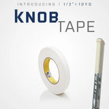 White Hockey Tape - .5" x 10 Yards - 3 Rolls - Howies Hockey Knob Tape Grip