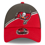 2023 Tampa Bay Buccaneers New Era 9FORTY NFL Sideline Adjustable Snapback Cap