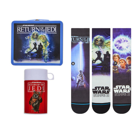 Stance 2023 Exclusive Lunch Box / Thermos with 3 Pair of Socks Star Wars X
