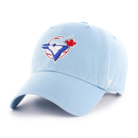 2023 Toronto Blue Jays '47 Brand MLB Clean Up Cooperstown Collection Strapback