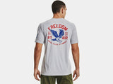 Under Armour Mens UA Freedom By Air Logo Short Sleeve Graphic T-Shirt SS Tee