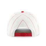 2024  ’47 Los Angeles Angels Cooperstown Collection White Pinstripe Snapback