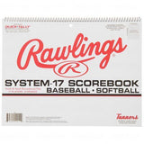 Rawlings System-17 Baseball Softball Scorebook Score Book Official Quick-Tally