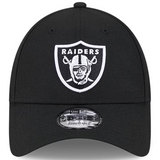 2023 Las Vegas Raiders New Era NFL Crucial Catch 9FORTY Black Adjustable Hat