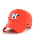 2024 Houston Astros '47 Orange Clean Up Adjustable Strapback Dad Cap