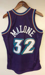 Karl Malone Utah Jazz Mitchell & Ness 1996-1997 Mountains Authentic Jersey